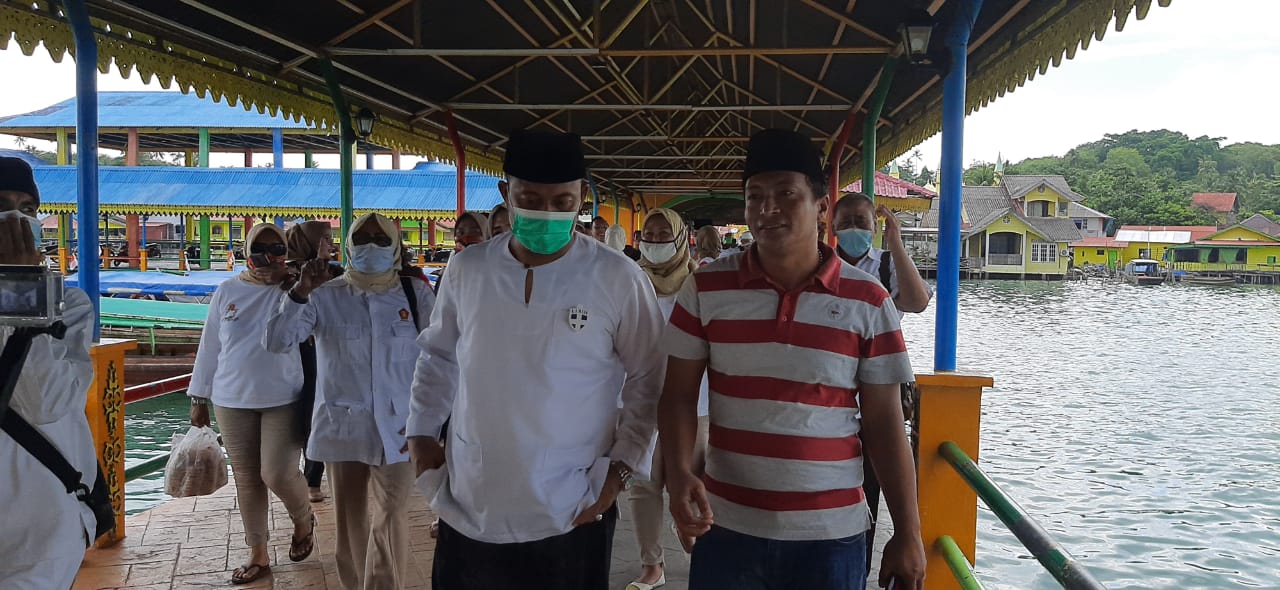 Setia Dampingi Iman Cawagub Kepri Saat Berkunjung, Ini Harapan Taufik Orlando Ketua Pemuda Pulau Penyengat