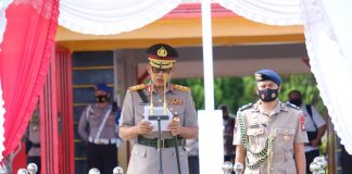 Kapolda Kepri Irjen. Pol. Dr. Aris Budiman, M.Si. Buka Pendidikan Bintara Polri TA. 2020/2021 di SPN Polda Kepri Tanjung Batu