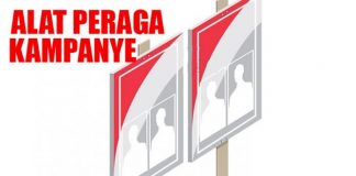 Alamak, APK Paslon No 2 Diduga Dibagikan di Mushola Mukakuning Ilustrasi apk