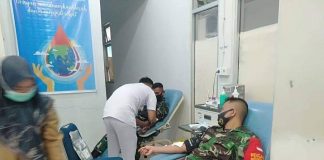 Donorkan Darah untuk Warga Binaan, Dandim 0309/Solok Apresiasi Tindakan Babinsa TNI AD