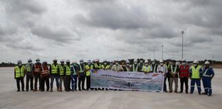 Pembangunan Taxiway dan Apron Pesawat Kargo di Bandara Hang Nadim Rampung Bandara Hang Nadim