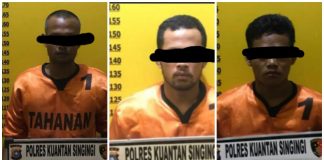 Hitungan Jam, 3 Pelaku Judi Online Ditangkap Sat Reskrim Polres Kuansing Dilokasi Terpisah Pelaku Judi Online