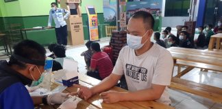 30 Orang Warga Binaan Dari Rutan Tangerang Diterima Lapas Serang