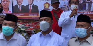 HUT Gerindra Ke13 tahun, Iman: Mari Bergandengan Tangan, Nyanyang: Perkuat Diri Membangun Negeri
