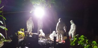 Babinsa Himbau Warga Tak Ikut Ke Makam Babinsa