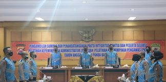 Wakapolda Banten : Ikuti Seleksi PKA dan PKP dengan Sungguh-sungguh Wakapolda Banten