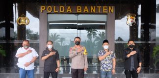 Kapolda Banten Terima Kunjungan dari Pencak Silat NU Pagar Nusa Polda Banten