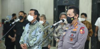 Silaturahmi Ke Mahkamah Agung, Kapolri Bahas Tilang Elektronik Kapolri