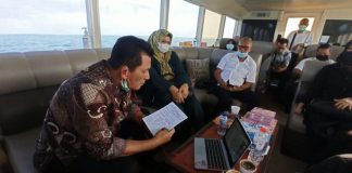 Vicon dari Kapal, Ansar Bahas dua Hal Bersama Menko Maritim Gubernur Kepri