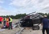 Helikopter Terempas di Bandara, 5 Kru Selamat
