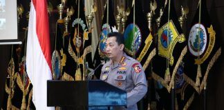 TERUNGKAP Pelaku Bom di Makassar: Komplotan L Pernah Beraksi di Filipina Kapolri Jenderal Polisi Listyo Sigit Prabowo membuka Rapat Kerja Teknis (Rakernis) internal SSDDM Polri di Gedung Rupatama, Mabes Polri, Jakarta Selatan, Rabu (24/3/2021). (AlurNews.com/ist)