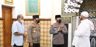 Silahturahmi ke Habib Syech, Kapolri Bicara Soal Program Vaksinasi Nasional