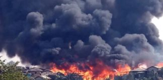 Penampakan Kebakaran Kamp Pengungsi Rohingya, Ratusan Orang Masih Hilang