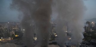 Rumah Sakit Pasien Covid di Sebuah Mal Terbakar, Setidaknya 9 Tewas