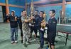 KMB Berhasil Boyong Piala Bergilir Turnamen Tenis Meja BPD KKSS Batam