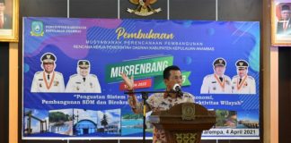 Ansar Ahmad : Kesenjangan Antar Wilayah Harus Diperkecil