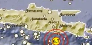 Malang hingga Yogyakarta di Guncang Gempa