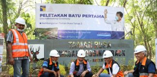Kepala BP Batam Meletakkan Batu Pertama di 3 Lokasi