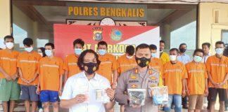 Ketua DPC Gerindra Bengkalis Diamankan Polisi, Juga Seorang ASN Honorer