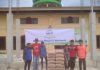 Rumah Yatim Berikan Bantuan untuk Pembangunan Masjid Nurul Huda Riau