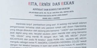 Duh, Istri Tersangka Penganiaya Perawat di Palembang Kini Terancam Digugat