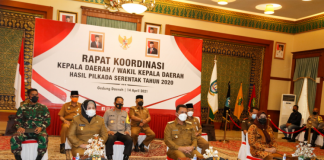 Gubernur dan Wagub Kepri Rakor Bersama Presiden