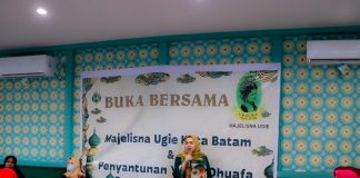 Tak Hanya Bukber, Majelisna Ugie Kota Batam Gelar Baksos