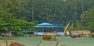 Objek Wisata Dermaga Danau Kandi Sawahlunto Ambruk, 5 Orang Meninggal