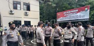 Apel Gelar Pasukan Awali Operasi Ketupat 2021 di Resort Kepulauan Selayar