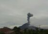 Gunung Sinabung Erupsi Lagi Capai Ketinggian 3.500 Meter