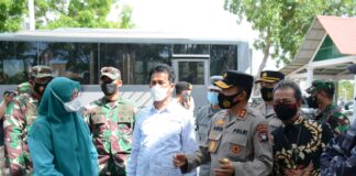 Kapolda Kepri Tinjau Posko PPKM dan Lokasi Karantina di Asrama Haji Batam Centre