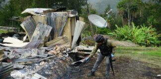 Ulah KKB Membabi-buta, Gedung PKBM Ikut Dibakar