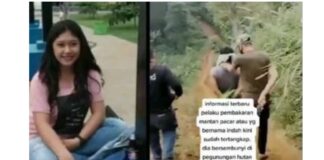 Tega Membakar Mantan Pacar yang Cantik, Pria di Cianjur Ditangkap di Hutan