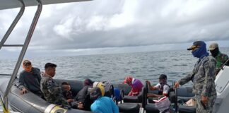 Langgar Aturan, 8 Pemancing Warga Malaysia Diamankan Petugas KKP