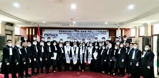 36 Advokat Asal DPC Peradi SAI Batam Dilantik dan Diangkat Sumpah di Pengadilan Tinggi Riau calon advokat