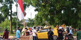 Posko Bersama Lebaran Lintas OKP di Batam Bantu Kelancaran dan Disiplin Prokes Warga Posko Bersama Lebaran Lintas OKP di Batam.(alurnews.com)