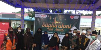 Rumah Zakat Gandeng JMSI Kepri Bagikan Santunan Lebaran