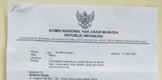 Komnas HAM Respons Keluhan Warga Batam Soal Akses Layanan Air Bersih