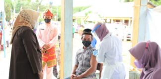 Sisa Dua Hari, Wagub Yakin Vaksinasi Juni Tercapai