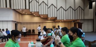 Vaksinasi Covid-19 Tahap Dua Bagi Pegawai BP Batam Dilaksanakan