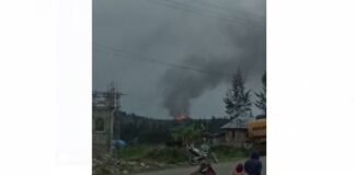 Kontak Tembak dengan KKB Terjadi, Fasilitas Bandara Ilaga Rusak