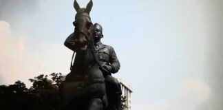 Prabowo dan Megawati Resmikan Patung Bung Karno