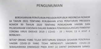 Meresahkan, Ancaman Lurah Tanjungbuntung Tak Layani Warga yang Belum Vaksinasi