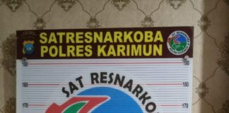 Pelaku Pemilik Narkotika Sejenis Sabu dan Ekstasi Diamankan Polres Karimun