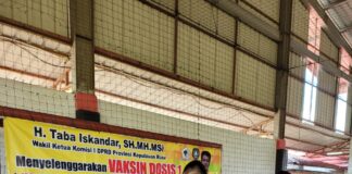 Taba Iskandar: Gelar Vaksinasi sambil Menyerap Aspirasi