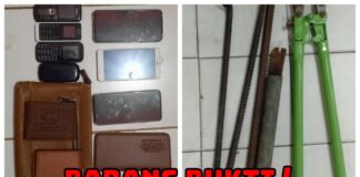 Nekat Rampas Uang Tunai Rp 230 Juta, Empat Orang Jambret Dihadiahi Timah Panas Polisi