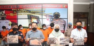 Rusak Lingkungan, Satreskrim Polresta Barelang Tertibkan Tambang Pasir Ilegal di Nongsa