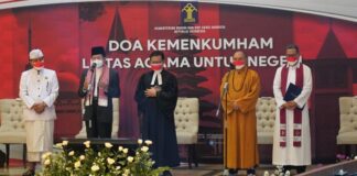 Doa Kumham Lintas Agama untuk Negeri