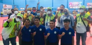 Tanpa Hambatan, Tim Takraw Kepri Juara Grup B PON Papua 2021