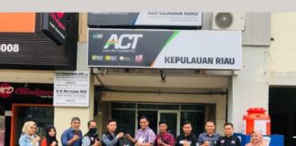 ACT Kepri Bangun Kerjasama dengan Media AlurNews